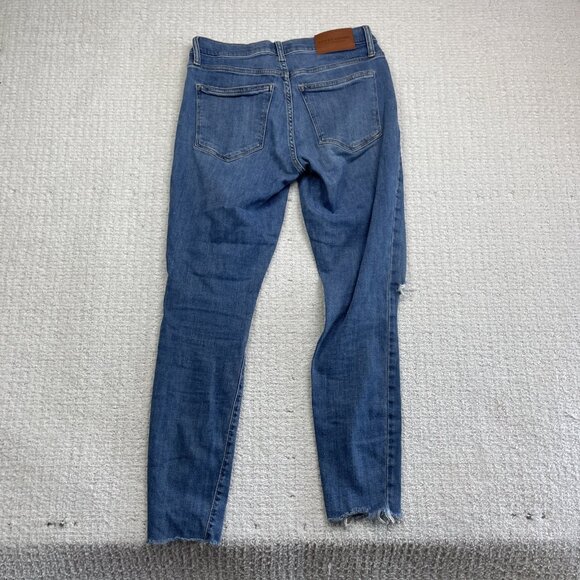 LUCKY BRAND Ava Super Skinny Medium Wash Denim Mid-Rise Jeans Size 4 / 27 Ankle - Picture 8 of 10